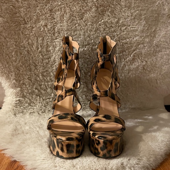 Leopard Print Heels - Picture 3 of 8